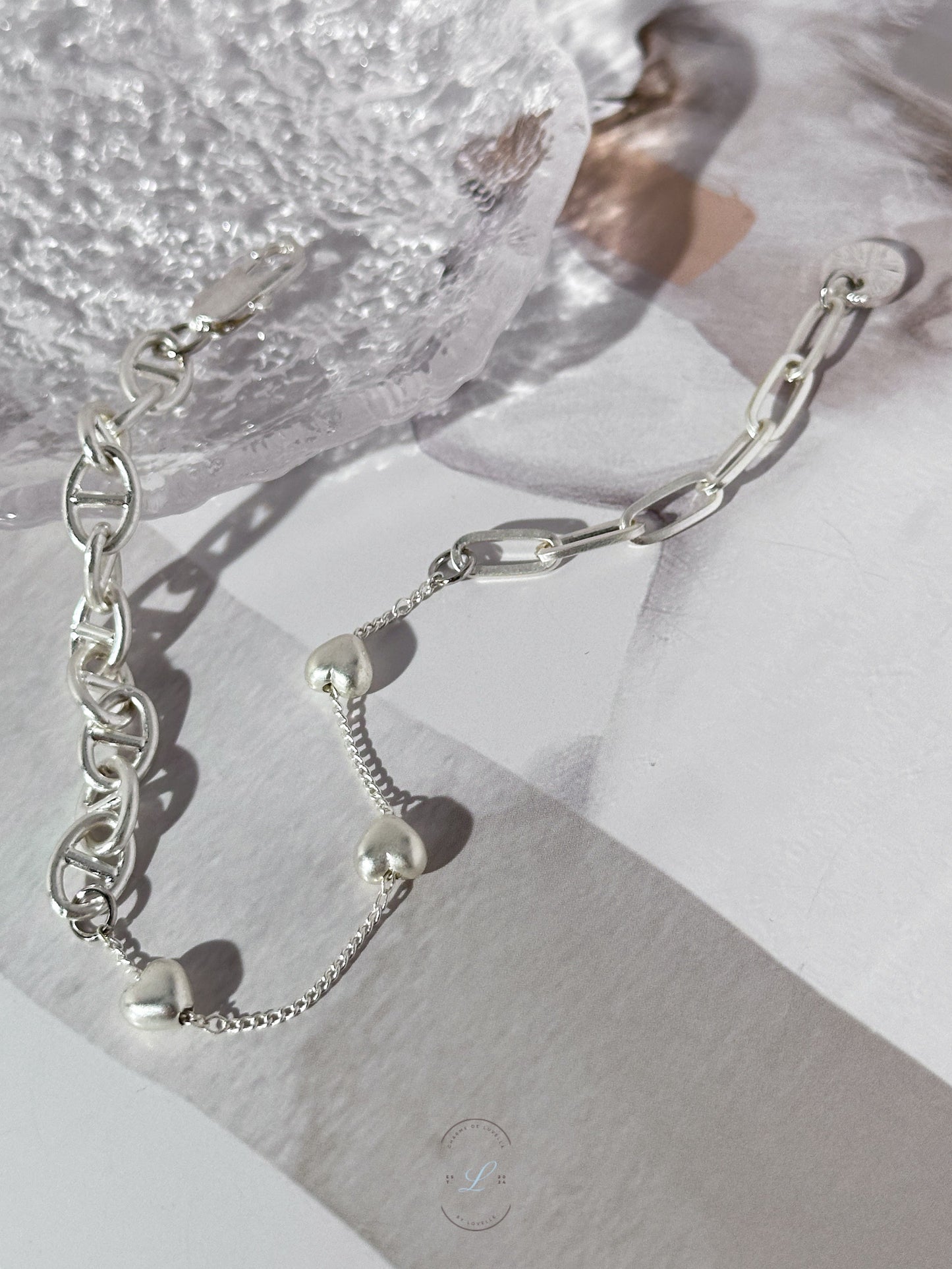 Horseshoe & Heart Dual Bracelet