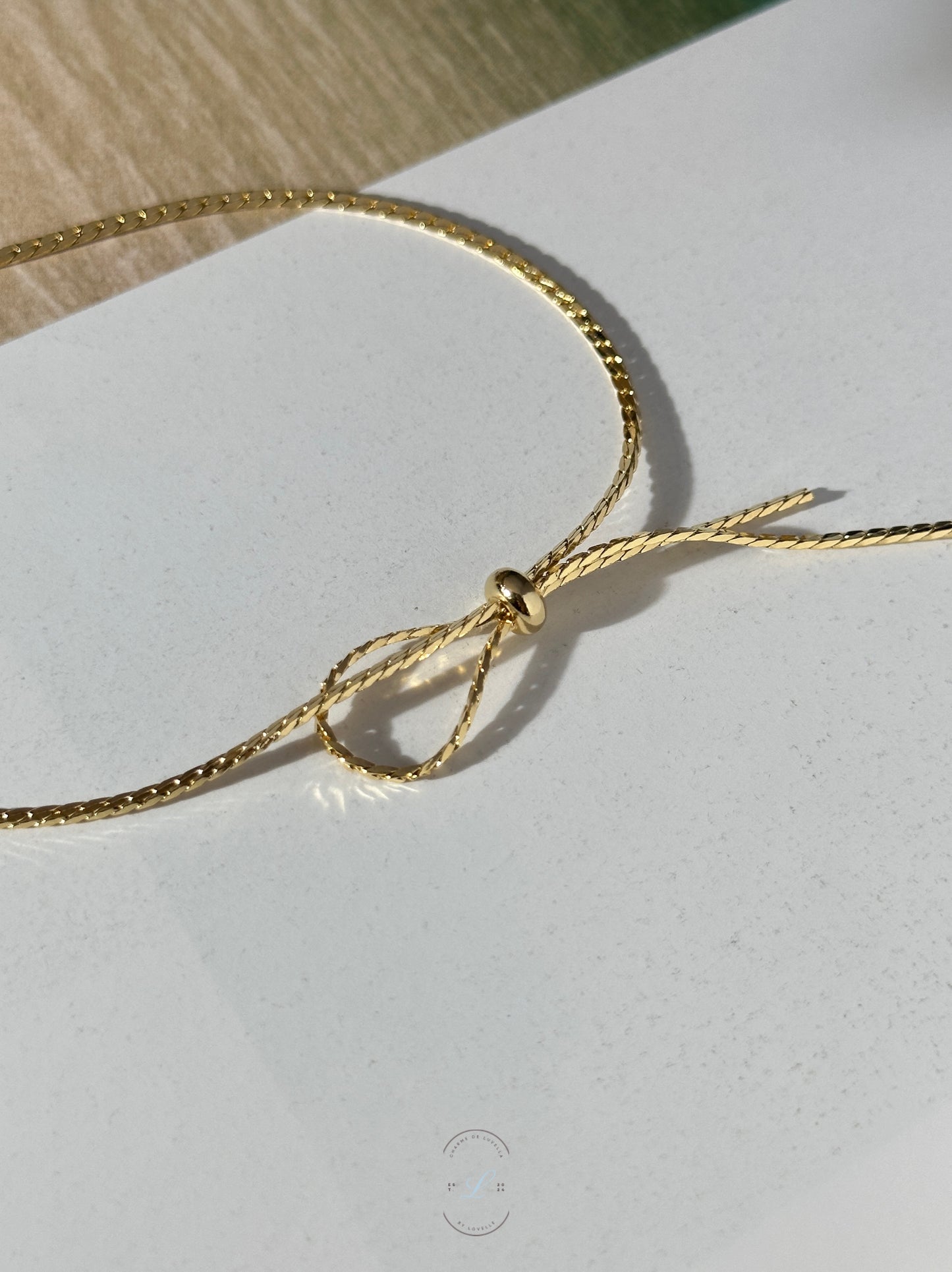 Simplicity Ribbon Necklace