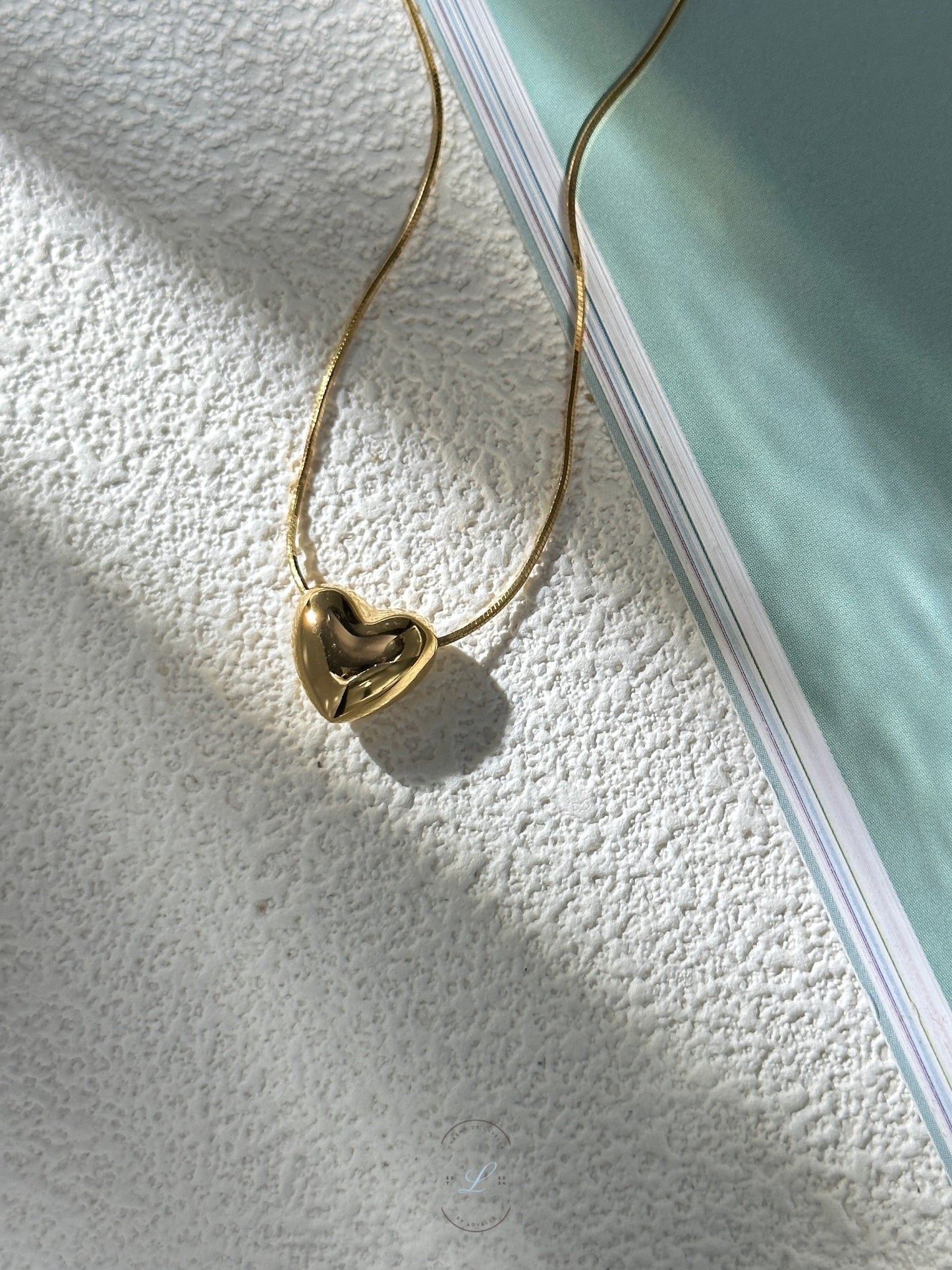 Heart Huggies Necklace