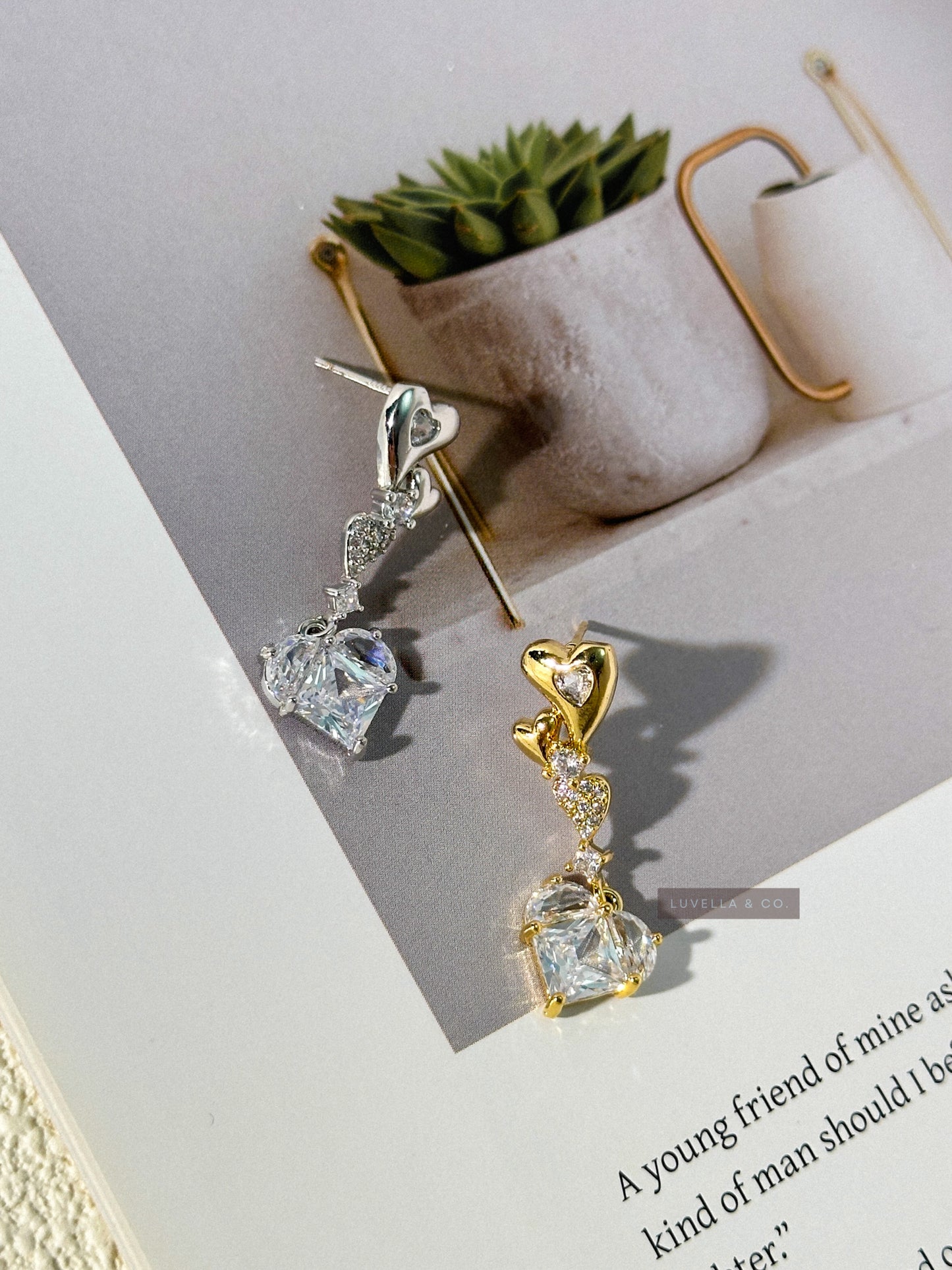 Crystal Drop Earrings