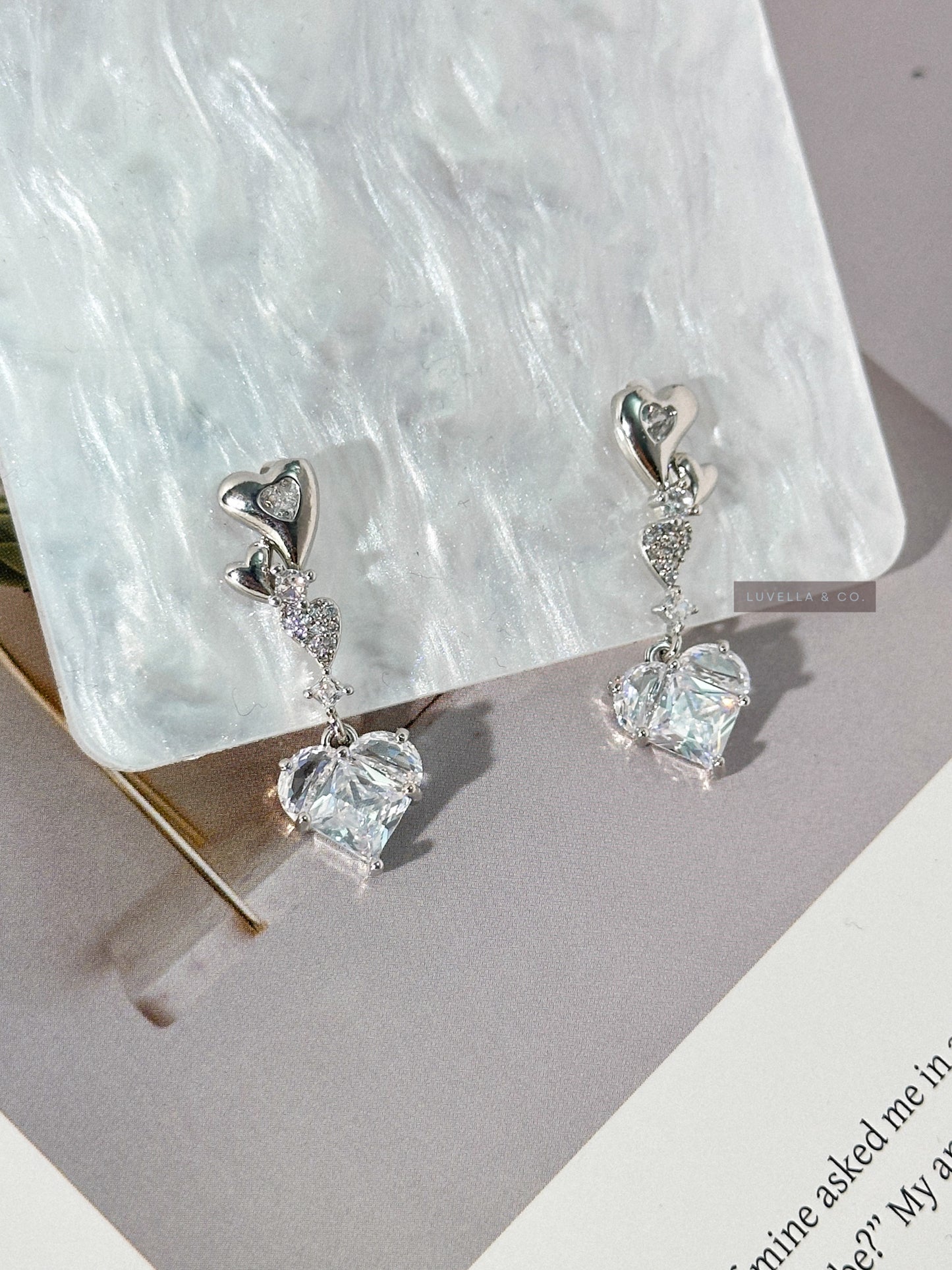 Crystal Drop Earrings