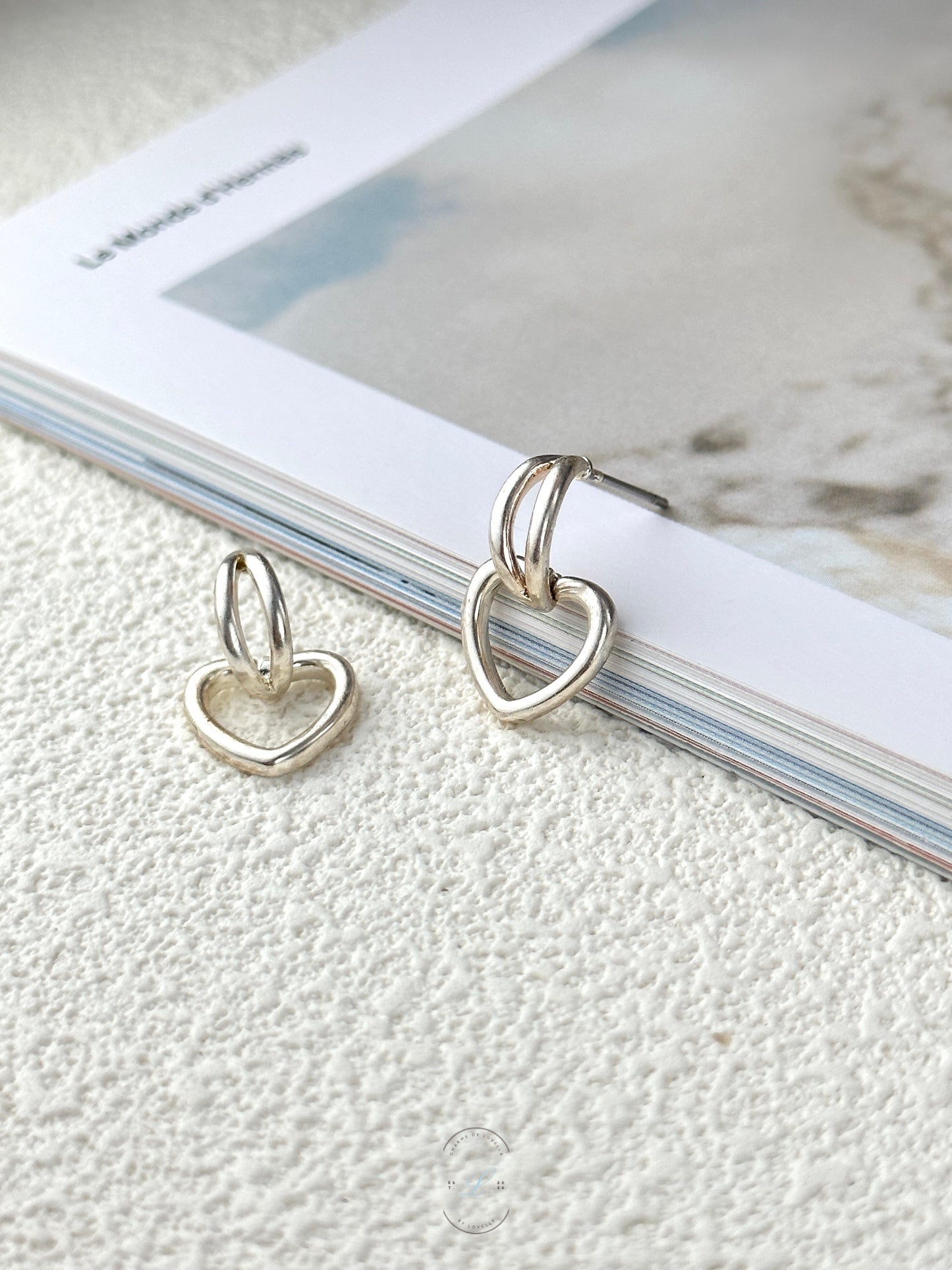 Loop Heart Earrings