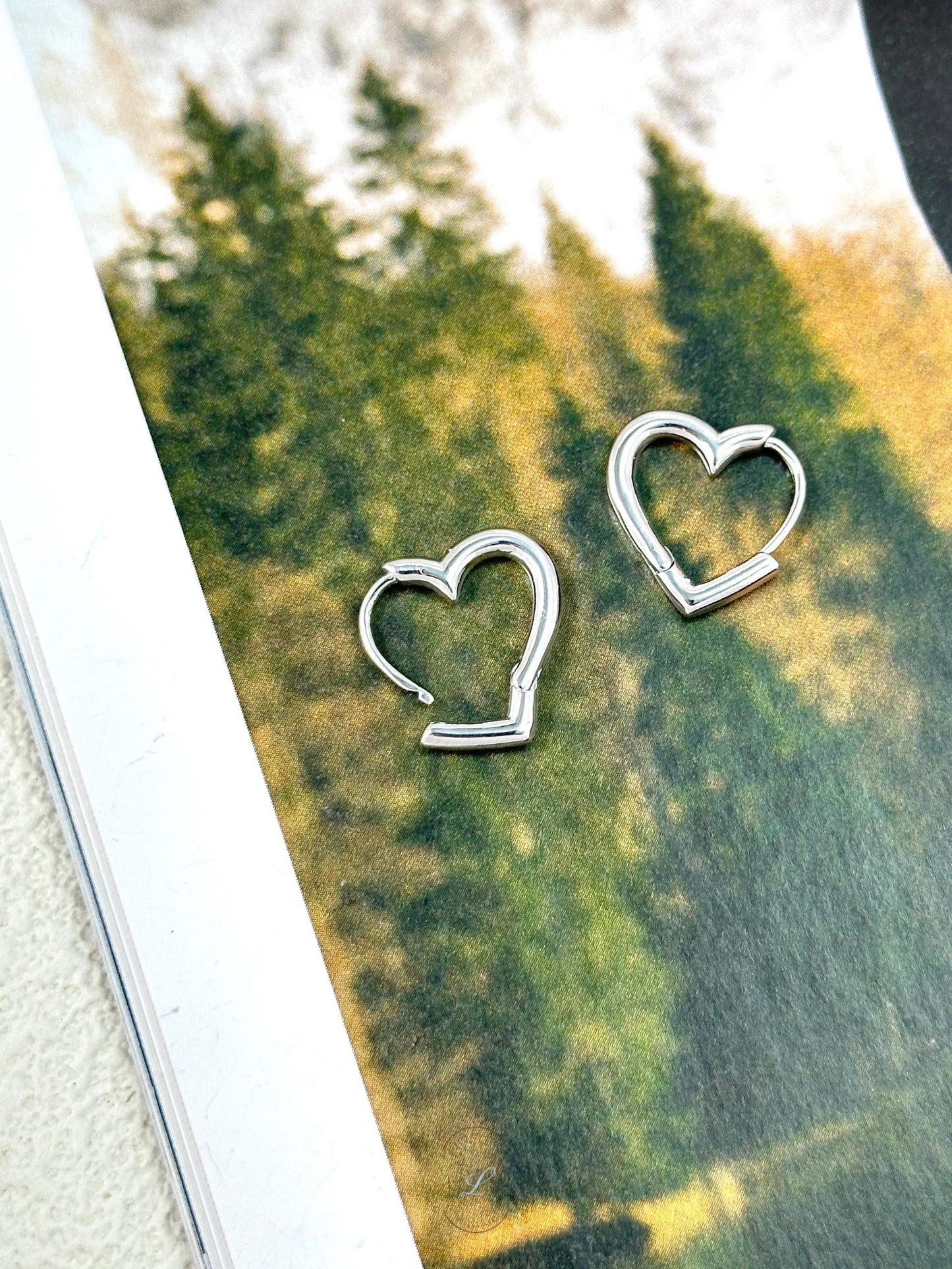 Heart Locket Earrings