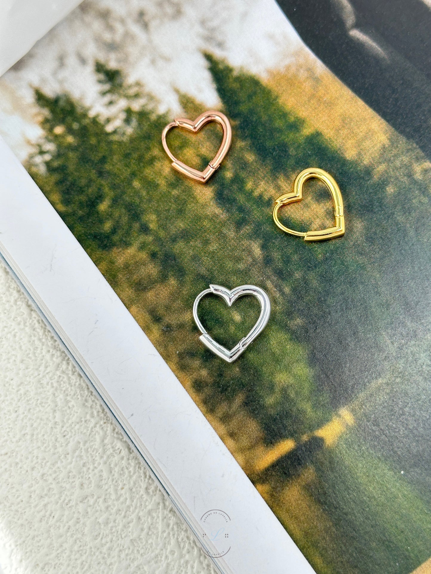 Heart Locket Earrings